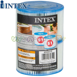 *Intex 29001 Филтър за надуваемо джакузи